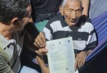 Photo of Indígena de 109 anos recebe primeira Certidão de Nascimento